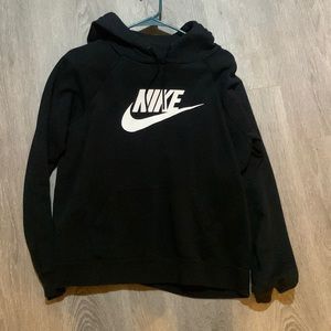 Women’s black Nike pullover sweatshirt